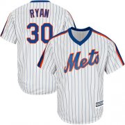 Wholesale Cheap Mets #30 Nolan Ryan White(Blue Strip) Alternate Cool Base Stitched Youth MLB Jersey