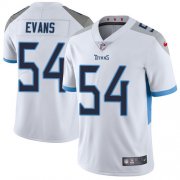 Wholesale Cheap Nike Titans #54 Rashaan Evans White Men's Stitched NFL Vapor Untouchable Limited Jersey