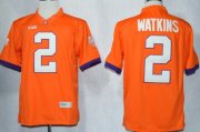 Wholesale Cheap Clemson Tigers #2 Sammy Watkins 2013 Orange Limited Jersey