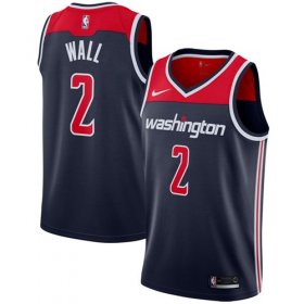 Wholesale Cheap Nike Washington Wizards #2 John Wall Navy Blue NBA Swingman Statement Edition Jersey