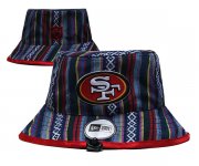 Wholesale Cheap San Francisco 49ers Stitched Bucket Hats 116