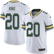 Wholesale Cheap Nike Packers #20 Kevin King White Men's Stitched NFL Vapor Untouchable Limited Jersey
