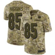 Wholesale Cheap Nike Bengals #85 Tee Higgins Camo Men's Stitched NFL Limited 2018 Salute To Service Jersey