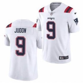 Cheap Men New England Patriots #9 Matt Judon White 2021 Draft Vapor Limited Jersey