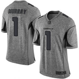 Wholesale Cheap Nike Cardinals #1 Kyler Murray Gray Men\'s Stitched NFL Limited Gridiron Gray Jersey