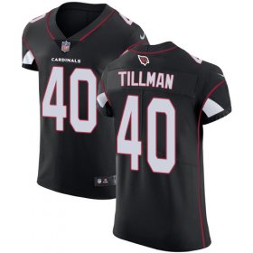 Wholesale Cheap Nike Cardinals #40 Pat Tillman Black Alternate Men\'s Stitched NFL Vapor Untouchable Elite Jersey