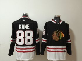 Wholesale Cheap Men\'s Chicago Blackhawks #88 Patrick Kane NEW Black Adidas Stitched NHL Jersey