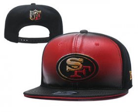 Wholesale Cheap San Francisco 49ers Snapback Ajustable Cap Hat YD 1