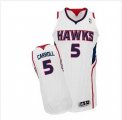 Wholesale Cheap NBA Revolution 30 Atlanta Hawks #5 DeMarre Carroll White Stitched Jersey