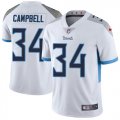 Wholesale Cheap Nike Titans #34 Earl Campbell White Men's Stitched NFL Vapor Untouchable Limited Jersey
