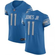 Wholesale Cheap Nike Lions #11 Marvin Jones Jr Blue Team Color Men's Stitched NFL Vapor Untouchable Elite Jersey