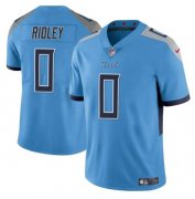 Cheap Men's Tennessee Titans #0 Calvin Ridley Blue Vapor Limited Football Stitched Jersey