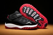 Wholesale Cheap Air Jordan 11 Kid & Baby shoes Black/White-Red