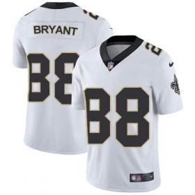 Wholesale Cheap Nike Saints #88 Dez Bryant White Men\'s Stitched NFL Vapor Untouchable Limited Jersey