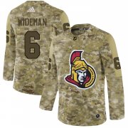 Wholesale Cheap Adidas Senators #6 Chris Wideman Camo Authentic Stitched NHL Jersey