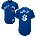 Wholesale Cheap Blue Jays #8 Kendrys Morales Blue Flexbase Authentic Collection Stitched MLB Jersey
