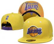 Wholesale Cheap Los Angeles Lakers Snapback Ajustable Cap Hat YD 20