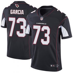 Wholesale Cheap Nike Cardinals #73 Max Garcia Black Alternate Men\'s Stitched NFL Vapor Untouchable Limited Jersey