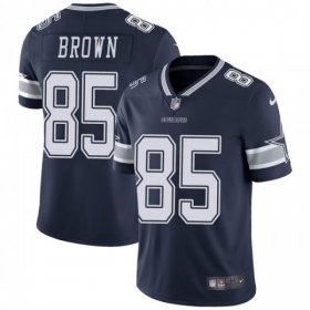 Wholesale Cheap Nike Cowboys #85 Noah Brown Navy Blue Team Color Men\'s Stitched NFL Vapor Untouchable Limited Jersey