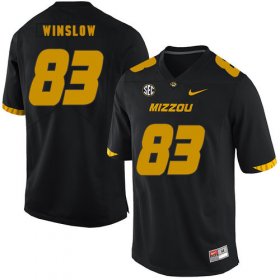 Wholesale Cheap Missouri Tigers 83 Kellen Winslow Black Nike College Football Jersey