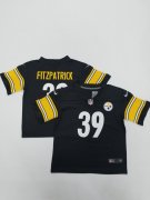 Wholesale Cheap Toddlers Pittsburgh Steelers #39 Minkah Fitzpatrick Black 2022 Vapor Untouchable Stitched NFL Nike Throwback Limited Jersey