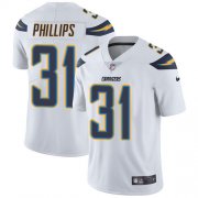 Wholesale Cheap Nike Chargers #31 Adrian Phillips White Men's Stitched NFL Vapor Untouchable Limited Jersey