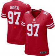 Women San Francisco 49ers #97 Nick Bosa Red Vapor Untouchable Limited Jersey
