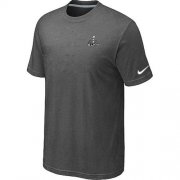 Wholesale Cheap Nike Seattle Seahawks Super Bowl XLVIII Champions Trophy Collection Locker Room T-Shirt Dark Grey