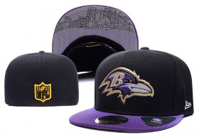 Wholesale Cheap Baltimore Ravens fitted hats 01