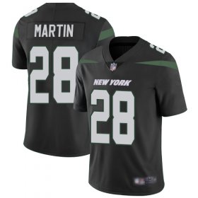 Wholesale Cheap Nike Jets #28 Curtis Martin Black Alternate Men\'s Stitched NFL Vapor Untouchable Limited Jersey