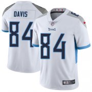 Wholesale Cheap Nike Titans #84 Corey Davis White Men's Stitched NFL Vapor Untouchable Limited Jersey