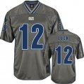 Wholesale Cheap Nike Colts #12 Andrew Luck Grey Youth Stitched NFL Elite Vapor Jersey
