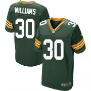 Wholesale Cheap Nike Packers #30 Jamaal Williams Green Team Color Men's Stitched NFL Elite Jersey