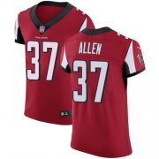 Wholesale Cheap Nike Falcons #37 Ricardo Allen Red Team Color Men's Stitched NFL Vapor Untouchable Elite Jersey