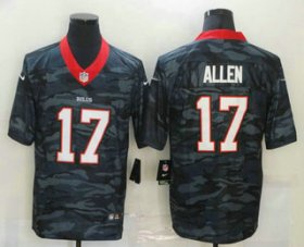 Wholesale Cheap Men\'s Buffalo Bills #17 Josh Allen 2020 Camo Limited Stitched Nike NFL Jersey