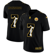 Wholesale Cheap Pittsburgh Steelers #7 Ben Roethlisberger Nike Carbon Black Vapor Cristo Redentor Limited NFL Jersey