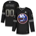 Wholesale Cheap Men's Adidas Islanders Personalized Authentic Black Classic NHL Jersey
