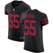 Wholesale Cheap Nike 49ers #55 Dee Ford Black Alternate Men's Stitched NFL Vapor Untouchable Elite Jersey