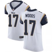 Wholesale Cheap Nike Rams #17 Robert Woods White Men's Stitched NFL Vapor Untouchable Elite Jersey