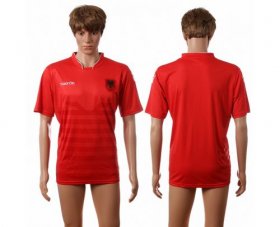 Wholesale Cheap Albania Blank Home Soccer Country Jersey