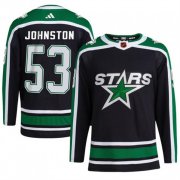 Wholesale Cheap Men's Dallas Stars #53 Wyatt Johnston Green Stitched Jersey