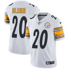 Wholesale Cheap Nike Steelers #20 Rocky Bleier White Men\'s Stitched NFL Vapor Untouchable Limited Jersey