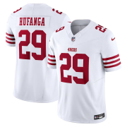 Wholesale Cheap Men's San Francisco 49ers #29 Talanoa Hufanga White 2023 F.U.S.E. Vapor Untouchable Limited Stitched Football Jersey