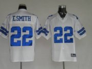 Wholesale Cheap Cowboys #22 Emmitt Smith White Stitched NFL Jersey