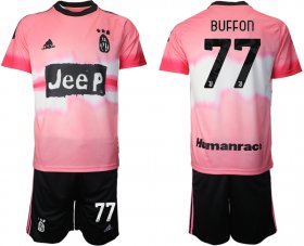 Wholesale Cheap Men 2021 Juventus adidas Human Race 77 soccer jerseys