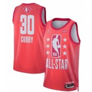 Wholesale Cheap Men 2022 All Star 30 Stephen Curry Maroon Basketball Jersey
