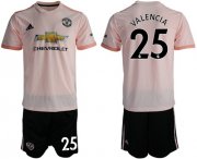 Wholesale Cheap Manchester United #25 Valencia Away Soccer Club Jersey