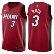 Wholesale Cheap Nike Miami Heat #3 Dwyane Wade Red NBA Swingman Statement Edition Jersey