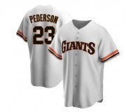Wholesale Cheap Men's San Francisco Giants #23 Joc Pederson White Cool Base Stitched MLB Jersey