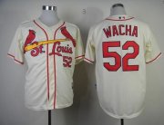 Wholesale Cheap Cardinals #52 Michael Wacha Cream Cool Base Stitched MLB Jersey